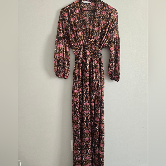 Zara long Maxi dress bloggers favorite Small - Picture 5 of 10